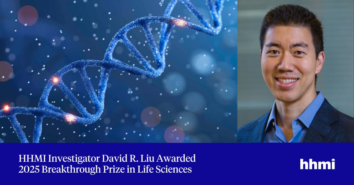 David Liu Awarded Breakthrough Prize